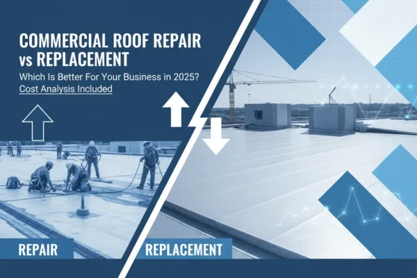 Commercial Roof Repair vs Replacement: Which Is Better For Your Business in 2025? (Cost Analysis Included)
