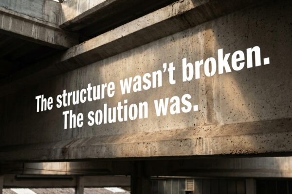When Concrete Purlins Won't Budge: How I Saved Clients Thousands Without Touching Their Structure