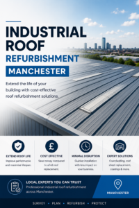 Industrial Roof Refurbishment Manchester | Commercial Roofing Contractors. Total Cladding and Roofing. 