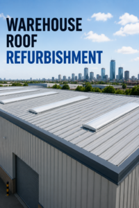 Warehouse Roof Refurbishment Manchester | Commercial Roofing Specialists.Total Cladding and Roofing.