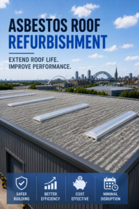 Asbestos Roof Refurbishment Newcastle | Commercial Roofing Specialists.Total Cladding and Roofing.