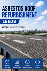 Asbestos Roof Refurbishment Leeds | Commercial Roofing Specialists.Total Cladding and Roofing.