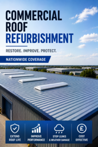 Commercial Roof Refurbishment | Commercial Roofing Contractors UK.Total Cladding and Roofing.
